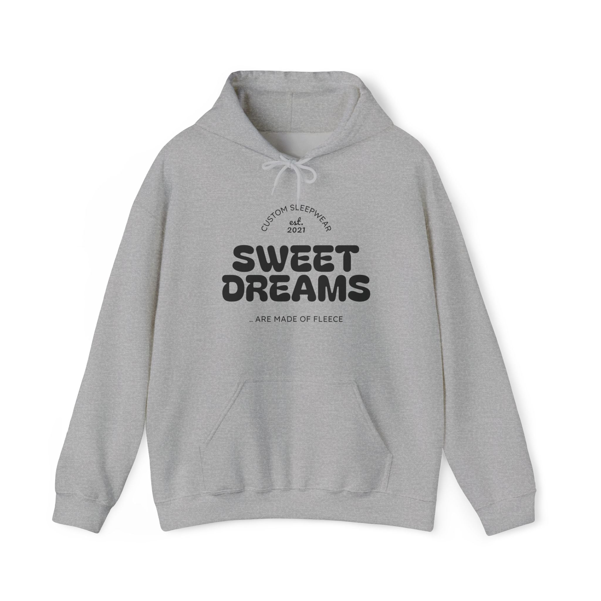 Sweet Dreams Hoodie — Cozy Vintage Typography Pullover