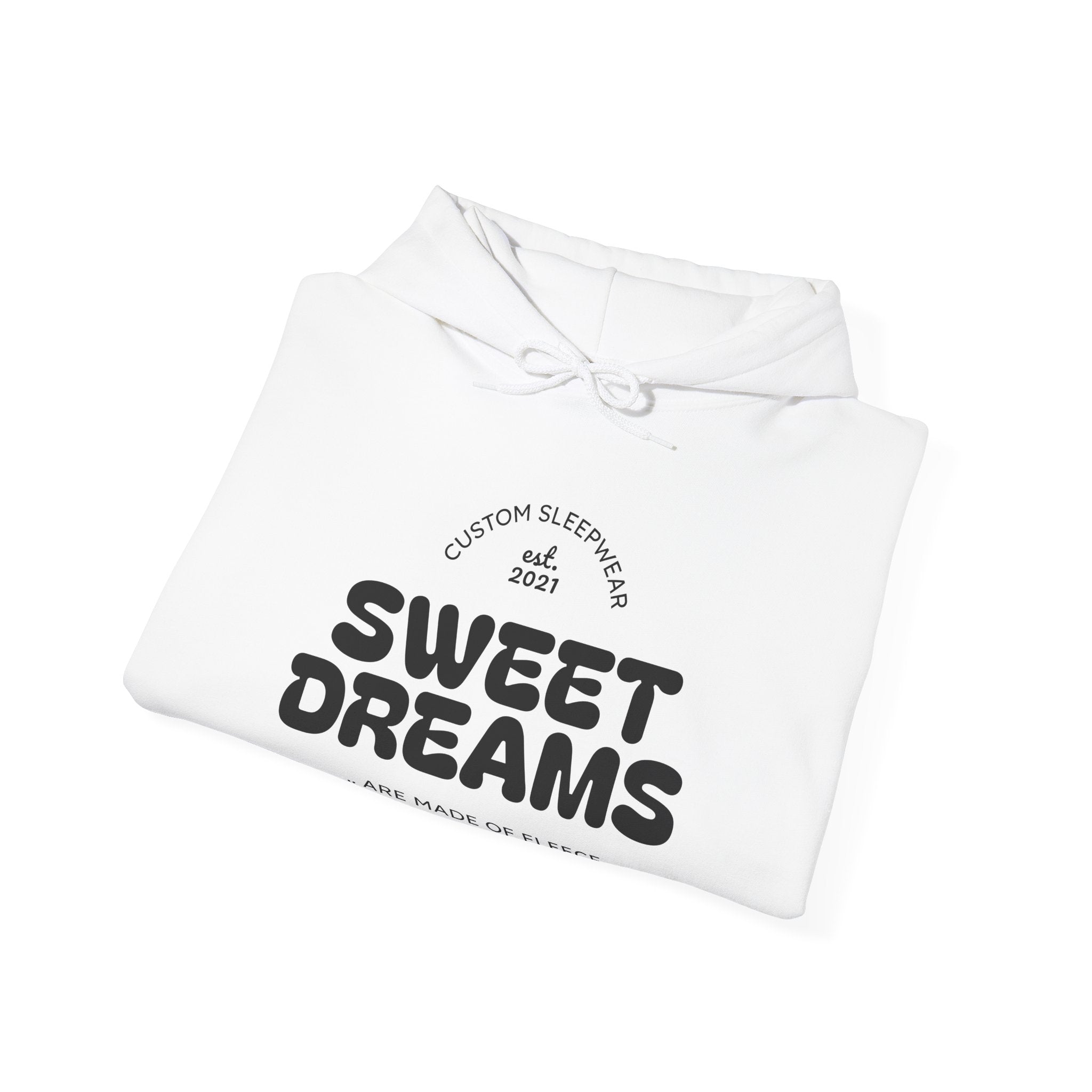 Sweet Dreams Hoodie — Cozy Vintage Typography Pullover