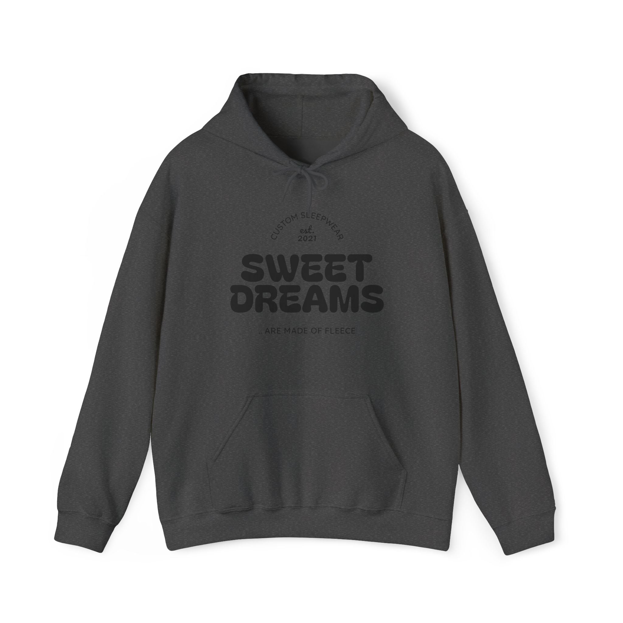 Sweet Dreams Hoodie — Cozy Vintage Typography Pullover