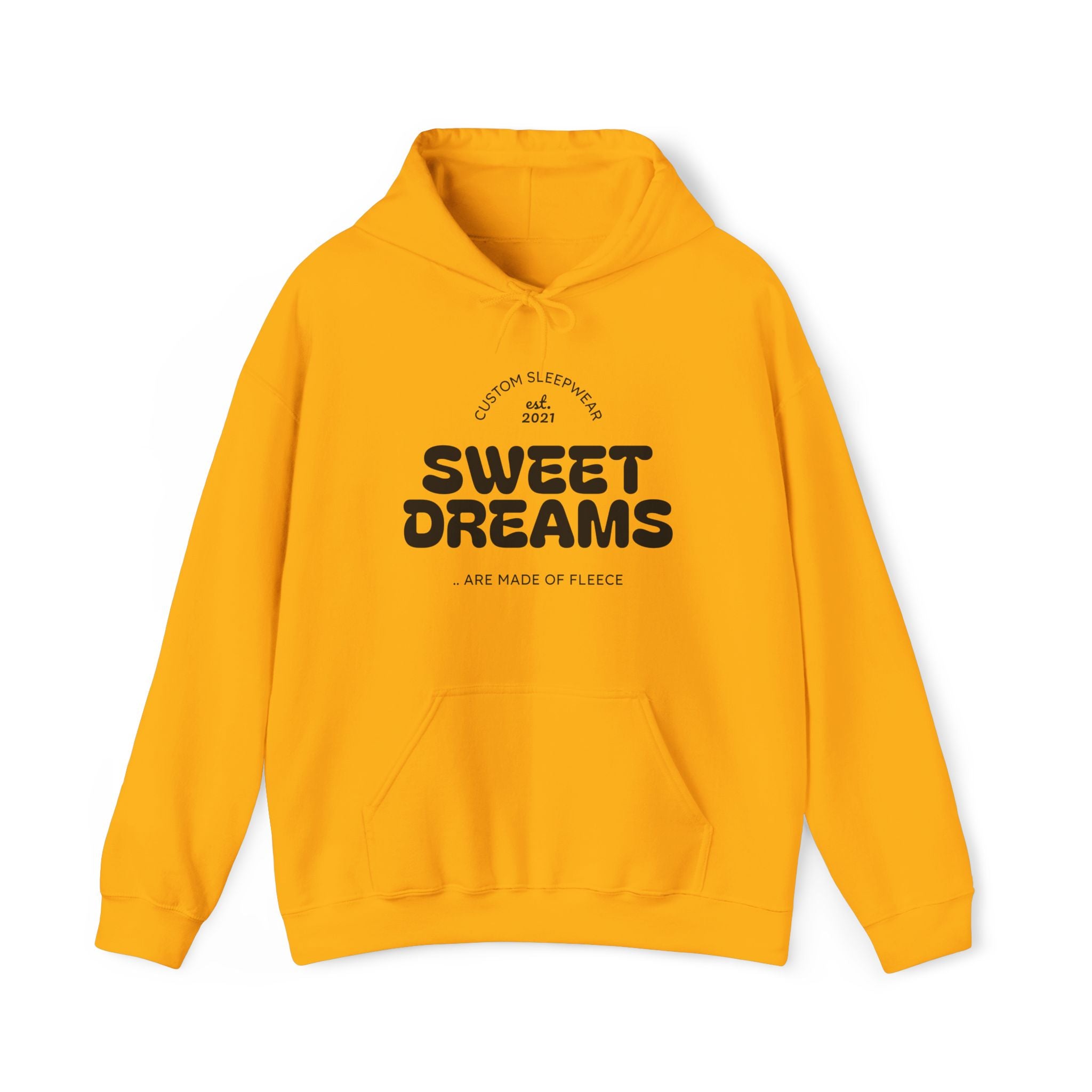Sweet Dreams Hoodie — Cozy Vintage Typography Pullover
