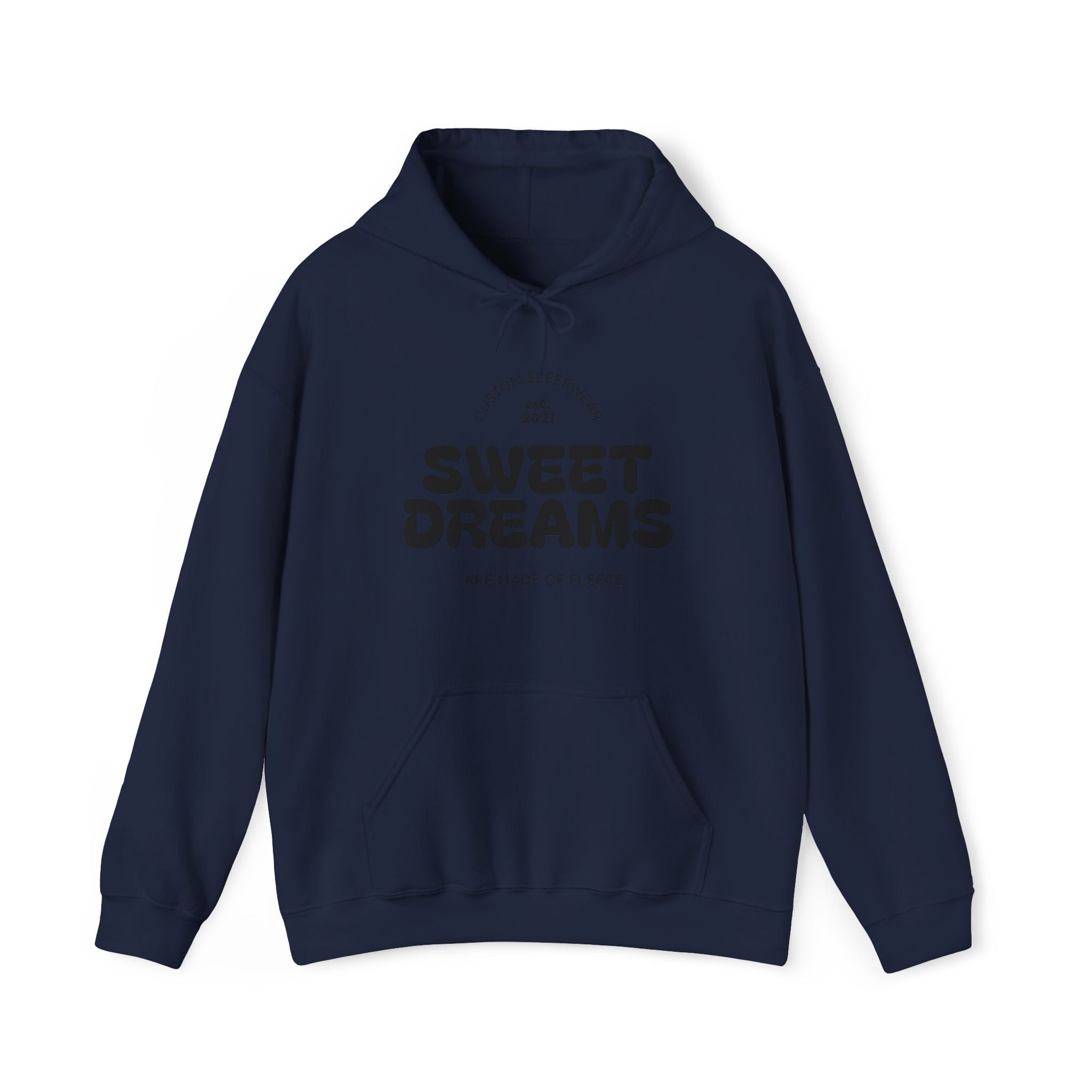 Sweet Dreams Hoodie — Cozy Vintage Typography Pullover