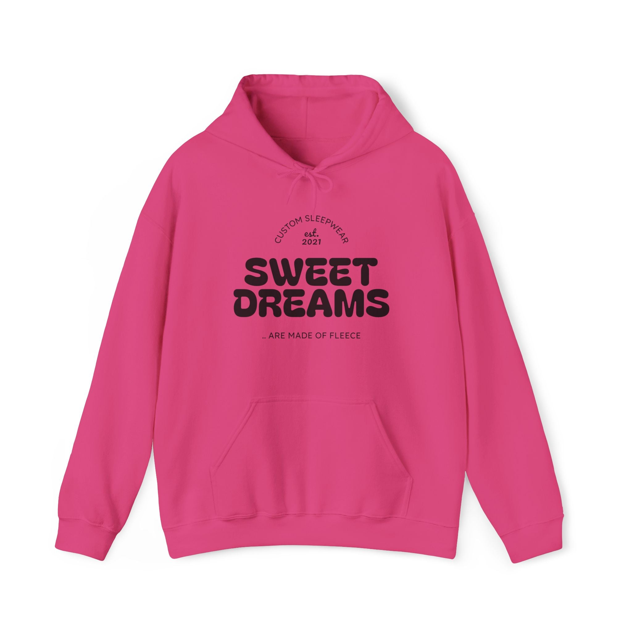 Sweet Dreams Hoodie — Cozy Vintage Typography Pullover
