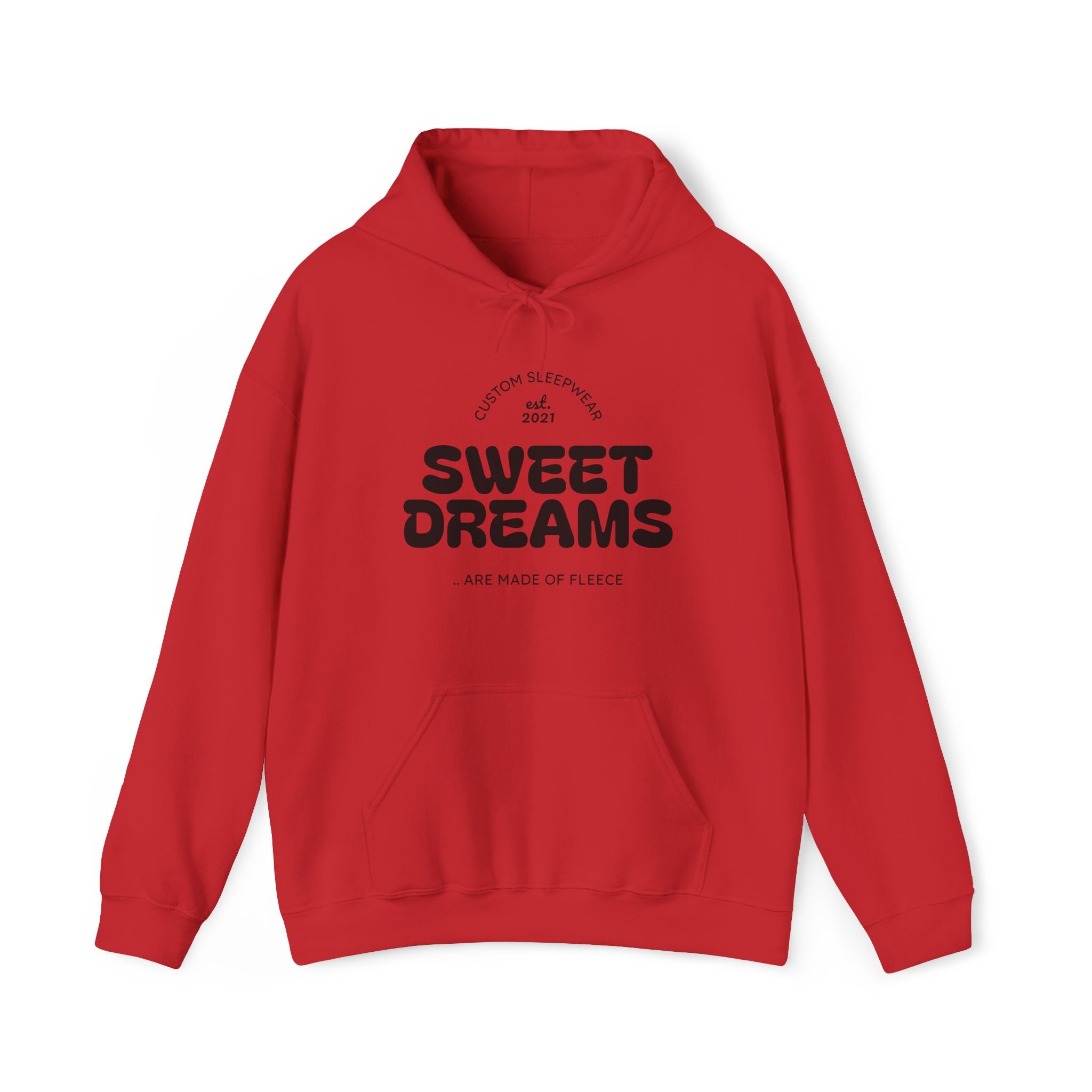Sweet Dreams Hoodie — Cozy Vintage Typography Pullover